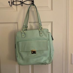 Teal purse